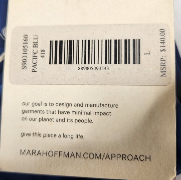 Mara Hoffman Carla Tie-Front Bikini Top - Picture 5 of 5